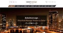 Desktop Screenshot of massagedubaiuae.com