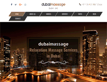 Tablet Screenshot of massagedubaiuae.com